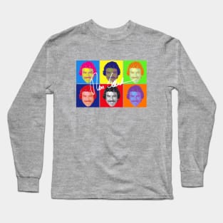 Tom Selleck Pop Art Long Sleeve T-Shirt